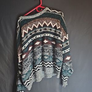 Vtg Expressions XL Sweater